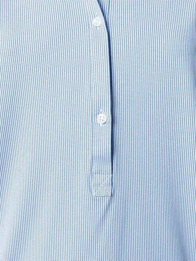 Shop Rrd Henley-hemd Mit Streifen - Blau In Blue