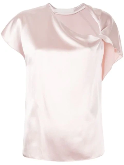 Shop Dion Lee Twist Detail Top In White