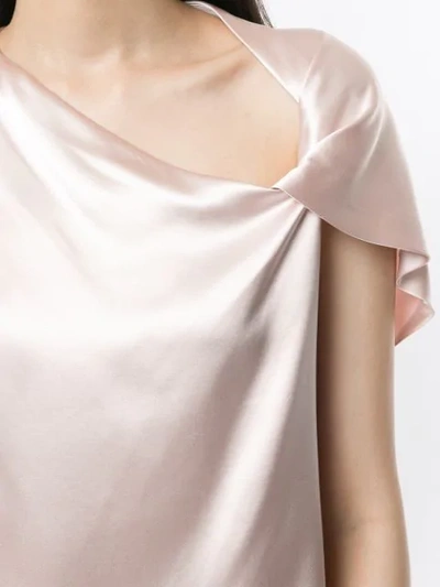 Shop Dion Lee Twist Detail Top In White