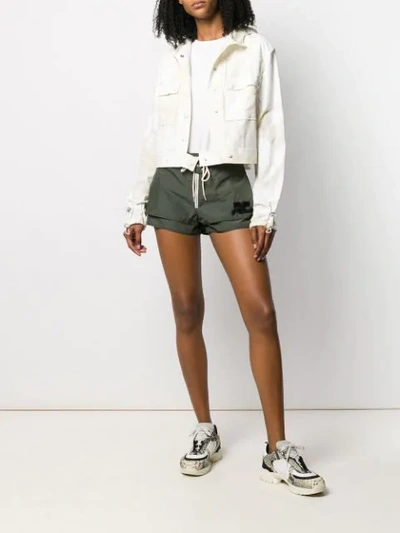 Shop Courrèges Cropped Jackets In White