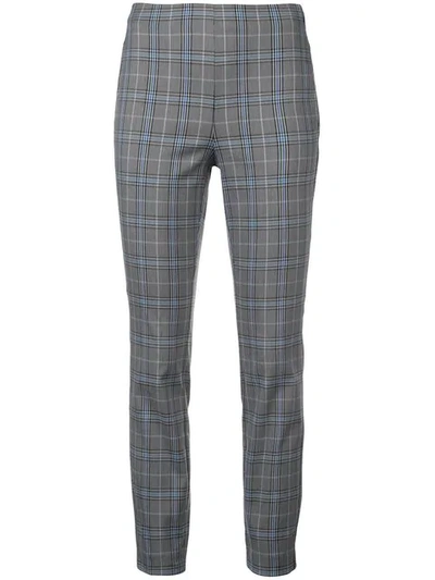 Shop Rag & Bone Check Pattern Trousers In Grey