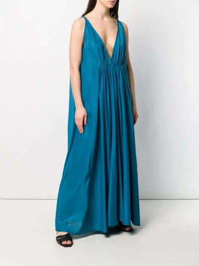 Shop Kalita Clemence Maxi Dress In Blue