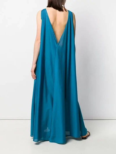 Shop Kalita Clemence Maxi Dress In Blue