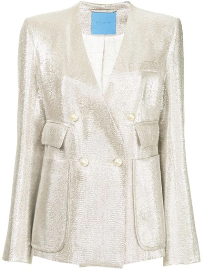 Shop Macgraw Astronomer Blazer In Metallic