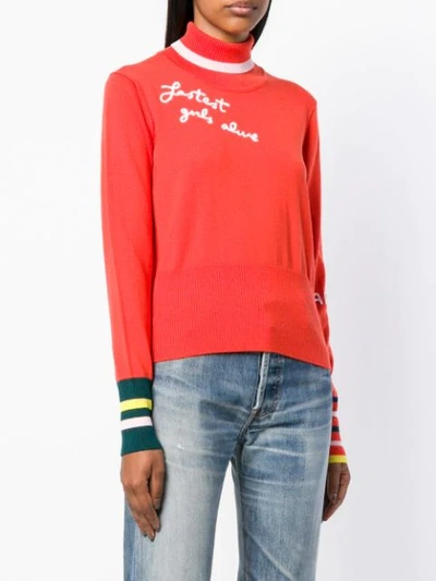 fine knit embroidered sweater