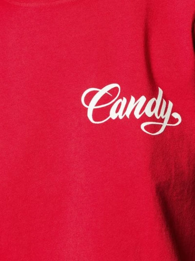 ADAPTATION CANDY PRINT T-SHIRT - 红色