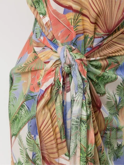 Shop Track & Field Printed Beach Dress In Multicolour