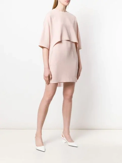 Shop Stella Mccartney Georgia Mini Dress In Pink