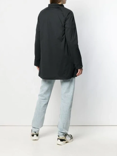Shop Save The Duck Classic Rain Jacket In Black