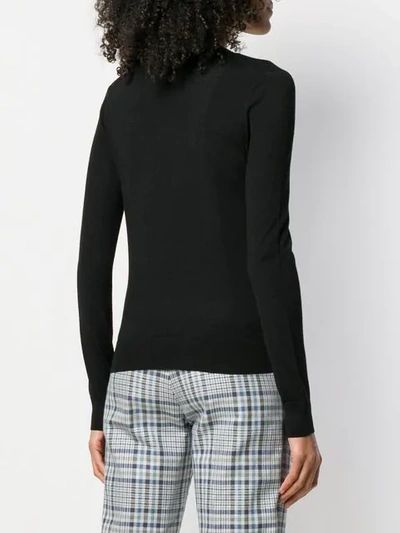 Theory Regal Wool-blend Cardigan In Black