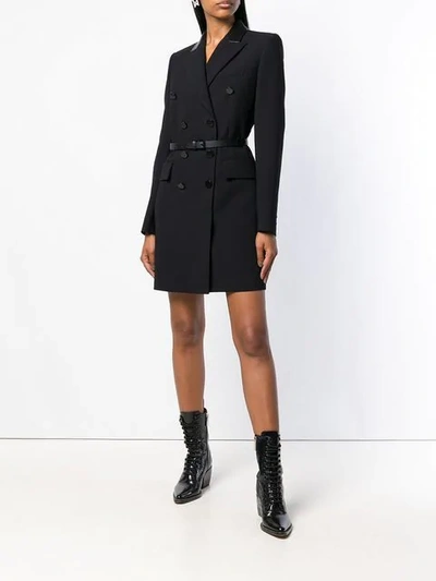 Shop Barbara Bui Double Breasted Blazer Dress In Black