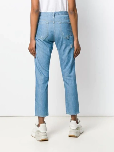 Shop Don't Cry Sequin Embellished Jeans In Blue
