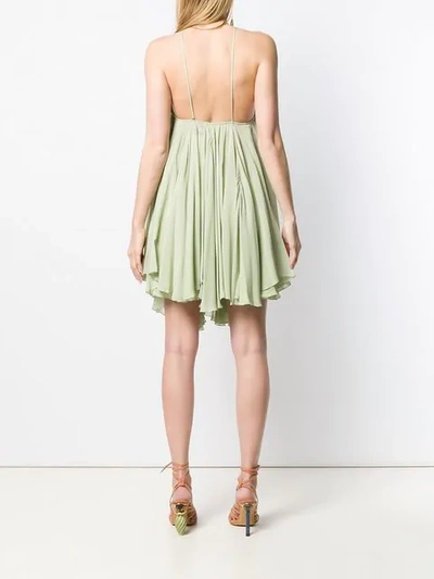 Shop Jacquemus Belleza Robe Dress - Green