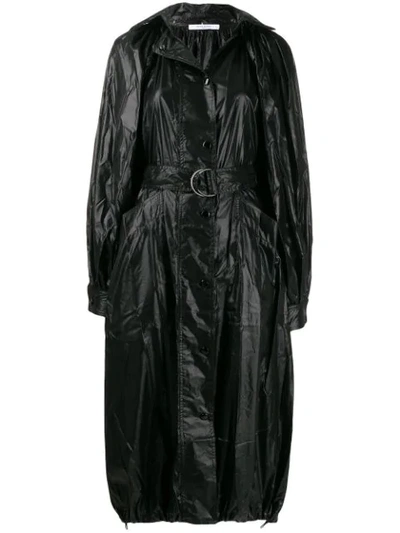 Shop Givenchy Oversized Coat In Black