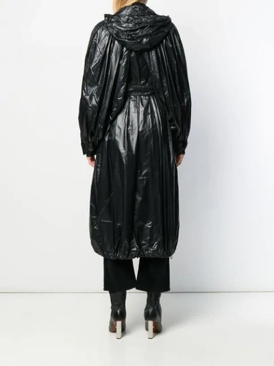 Shop Givenchy Oversized Coat In Black