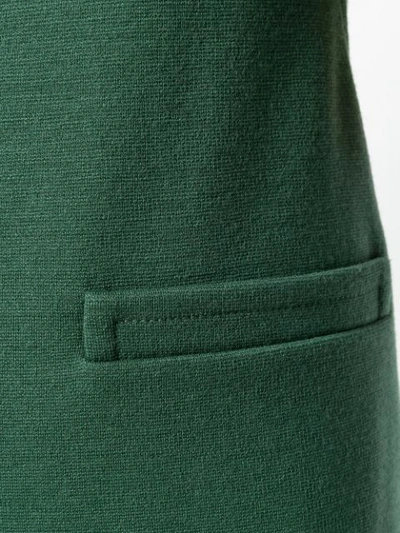 Shop Courrèges Flared Short Dress In Green