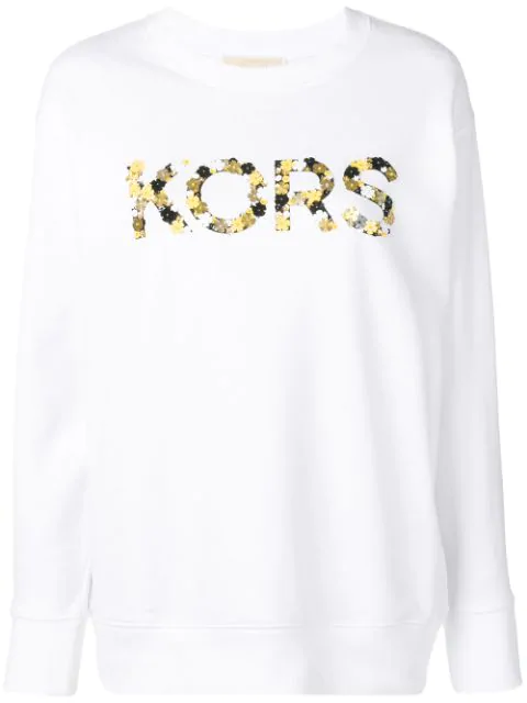 michael kors white sweatshirt