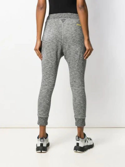 Shop Dsquared2 Icon Track Trousers In Grey