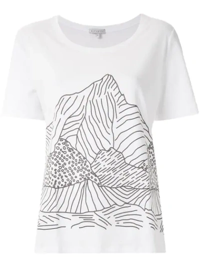 Shop Alcaçuz Lemure T-shirt In White