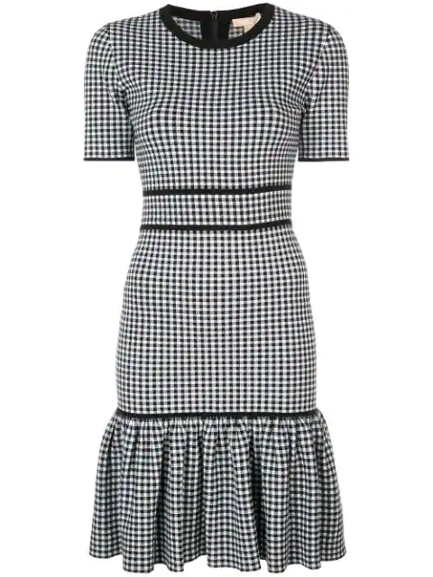 michael kors gingham dress