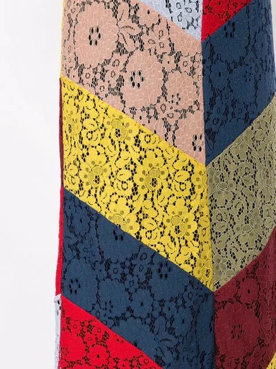 Shop Romance Was Born Pre-raphaelite Splice Skirt In Multicolour