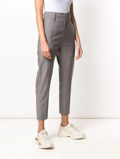 Shop Isabel Marant Étoile Noah Trousers In Grey