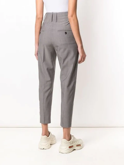 Shop Isabel Marant Étoile Noah Trousers In Grey