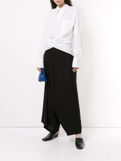 Shop Y's Drop Crotch Trousers - Black