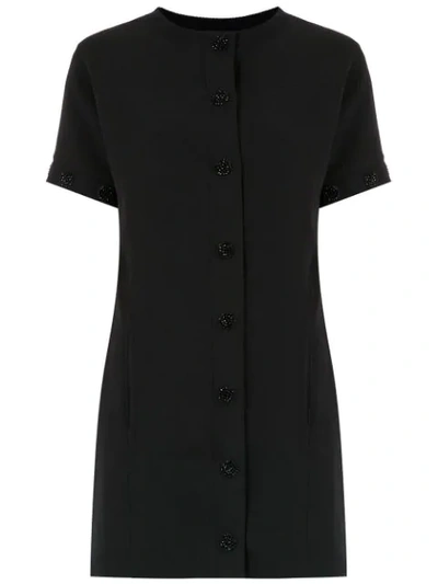 Shop Andrea Bogosian Shift Dress In Black