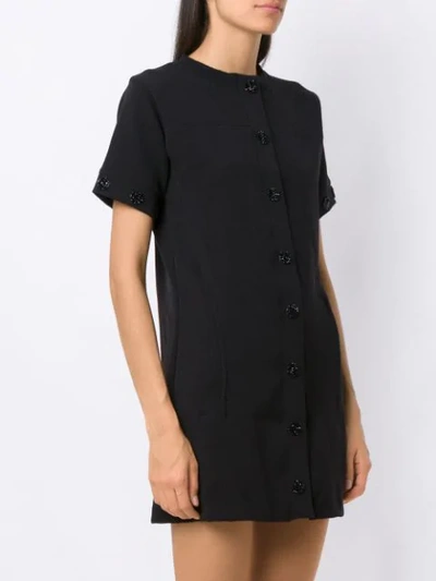 Shop Andrea Bogosian Shift Dress In Black