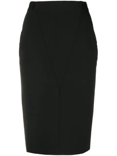 Shop Givenchy Perfectly Fitted Skirt In Black
