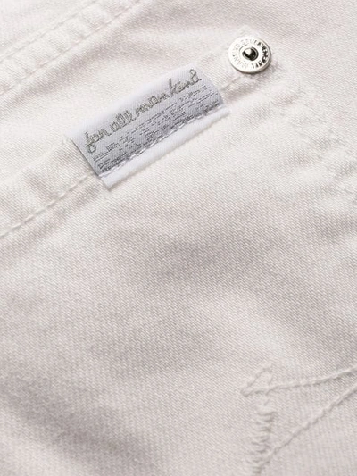 Shop 7 For All Mankind Boy Denim Shorts - White