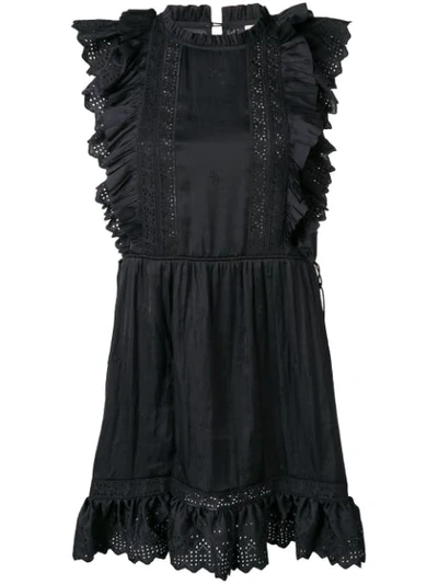 Shop Ulla Johnson Besticktes Kleid In Black