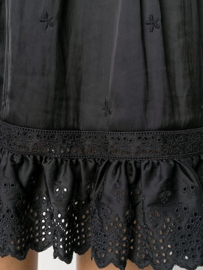Shop Ulla Johnson Besticktes Kleid In Black