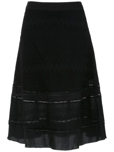 Shop Olympiah Rodia Skirt In Black