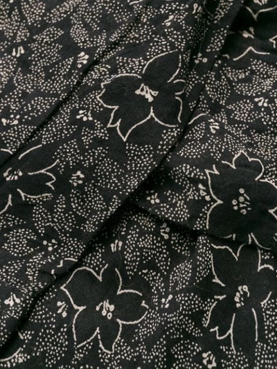 Shop Isabel Marant Étoile Mexika Collarless Shirt In Black