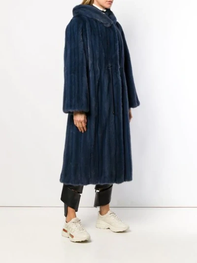 Shop Liska Dawson Coat In Blue