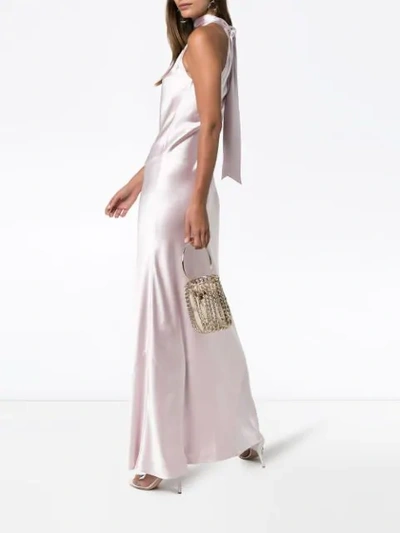 Shop Galvan Sienna Maxi Dress - Pink