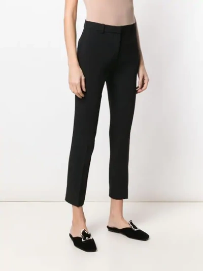 JOSEPH CADY CROPPED TROUSERS - 黑色