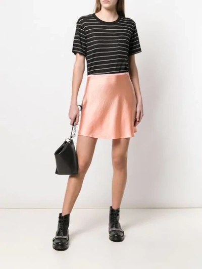 Shop Alexander Wang T Striped Knitted T In Black