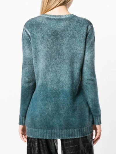 knit ombré sweater