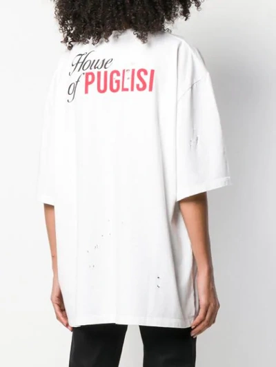 Shop Fausto Puglisi Sun Print T In White