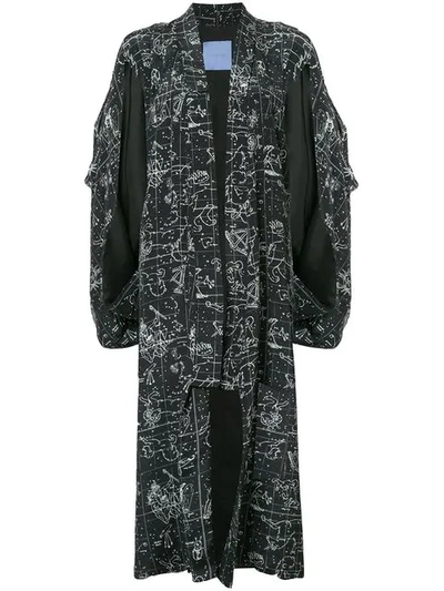 Medici kimono coat