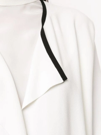Shop Anteprima Paspelierter Cardigan - Weiss In White