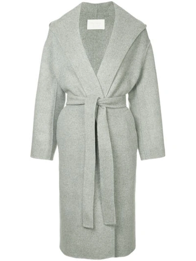 Shop Ballsey Belted Robe Coat - Grey