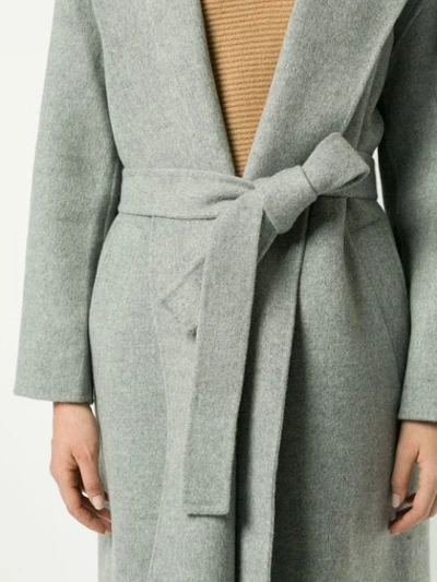 Shop Ballsey Belted Robe Coat - Grey