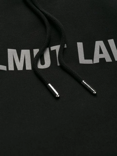 Shop Helmut Lang Logo Sweatshirt In Black