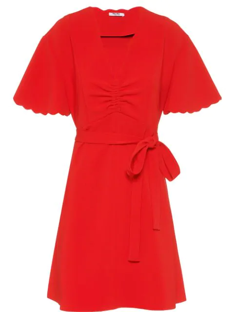 miu miu red dress