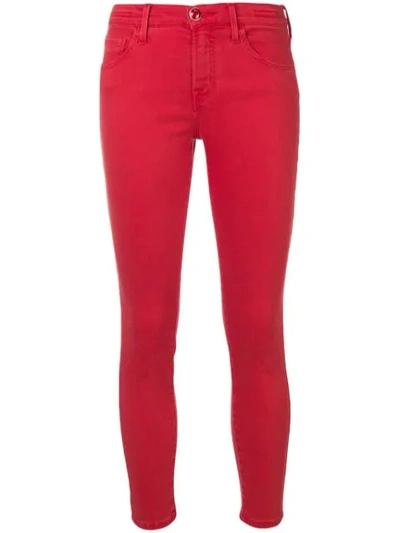 Shop Jacob Cohen Kimberly Skinny Jeans In Red