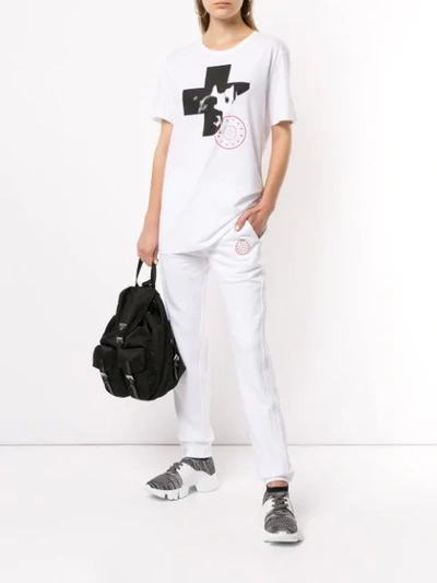 Shop A.f.vandevorst Logo Joggers In White